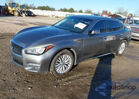 2015 Infiniti Q70L 3.7 из США, поврежденный, VIN JN1BY1PP4FM600275